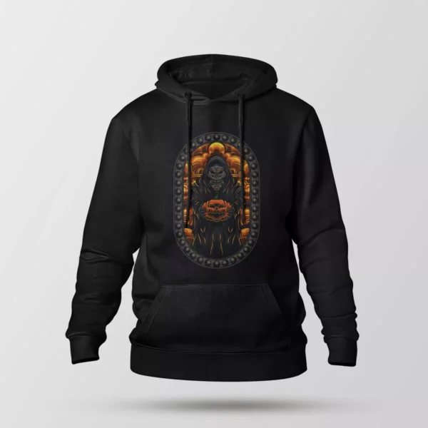 هودی جمجمه طرح Reaper Pumpkin