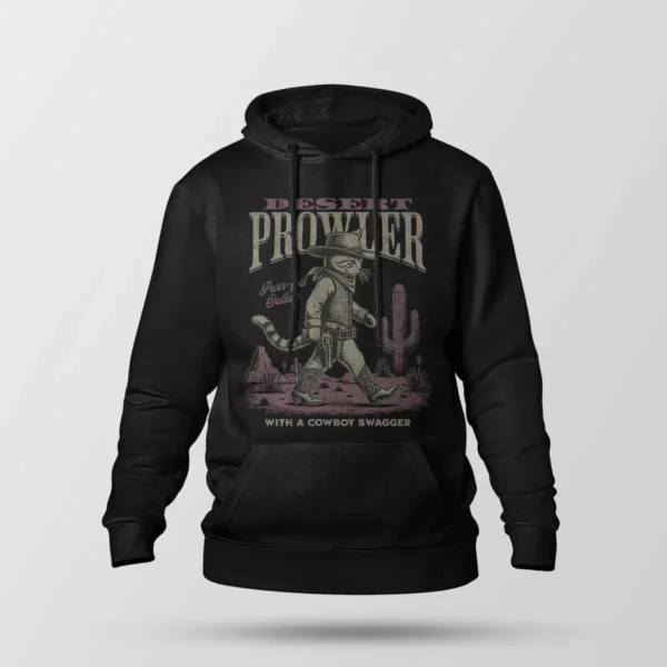 هودی گربه طرح کابوی (Desert Prowler)