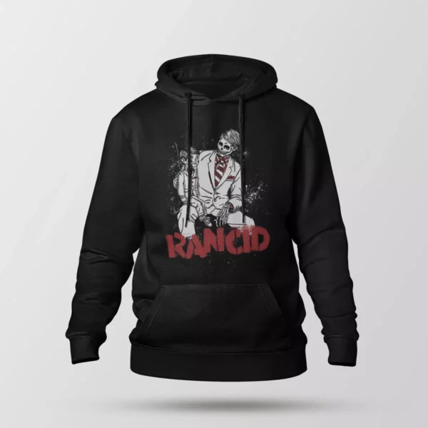 هودی رنسید طرح عروسک و جمجمه (Rancid)