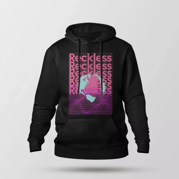 هودی گرافیتی طرح Reckless