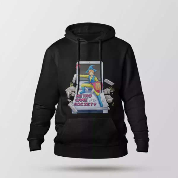 هودی گیمینگ رترو طرح Retro Game Society