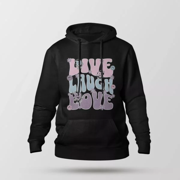 هودی حال خوب طرح Live Laugh Love