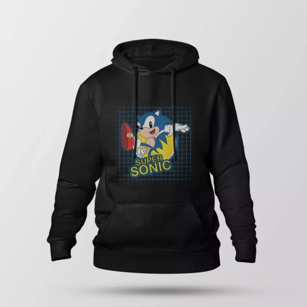 هودی سونیک طرح Super Sonic