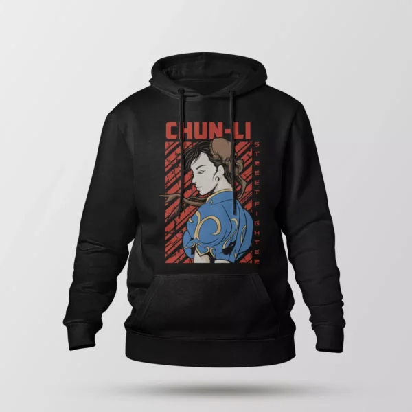 هودی استریت فایتر طرح چون لی (Chun-Li)
