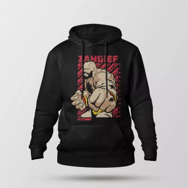 هودی استریت فایتر طرح زنگیف (Zangief)