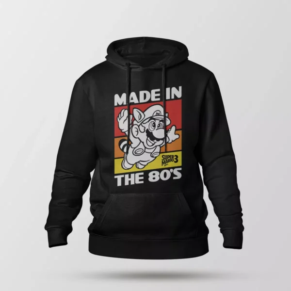 هودی سوپر ماریو طرح Made In The 80s