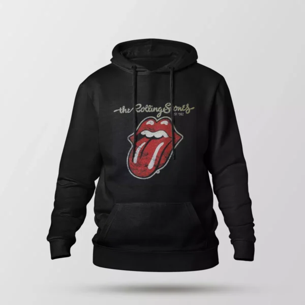 هودی رولینگ استونز طرح لوگو (Rolling Stones)