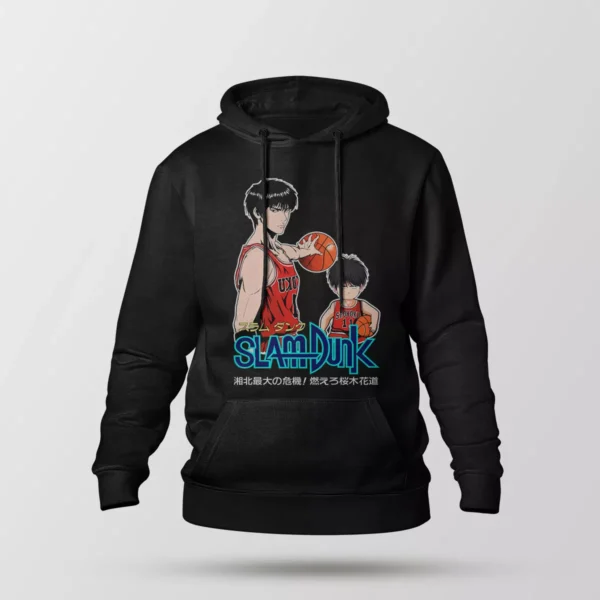 هودی انیمه اسلم دانک طرح دو بازیکن (Slam Dunk)