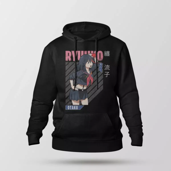 هودی انیمه کیل لا کیل طرح یونیفرم ریوکو (Ryuuko Matoi)
