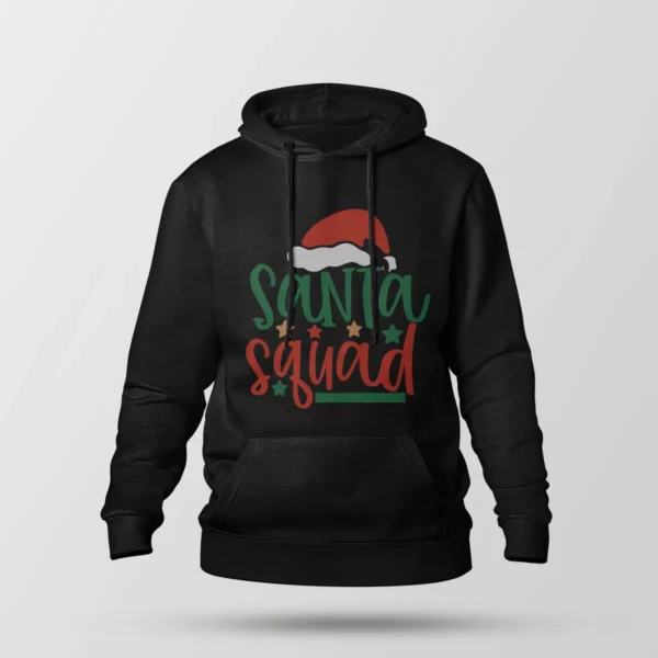 هودی کریسمس طرح Santa Squad