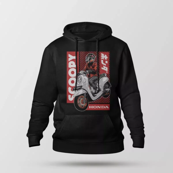 هودی موتورسیکلت طرح Scoopy هوندا