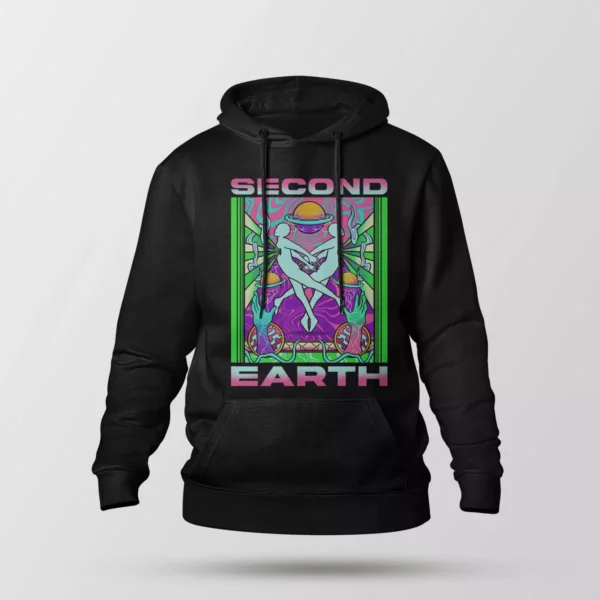 هودی طرح Second Earth سایکدلیک