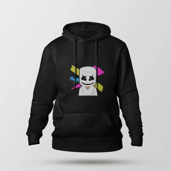 هودی مارشملو طرح دی‌جی کارتونی (Marshmello)