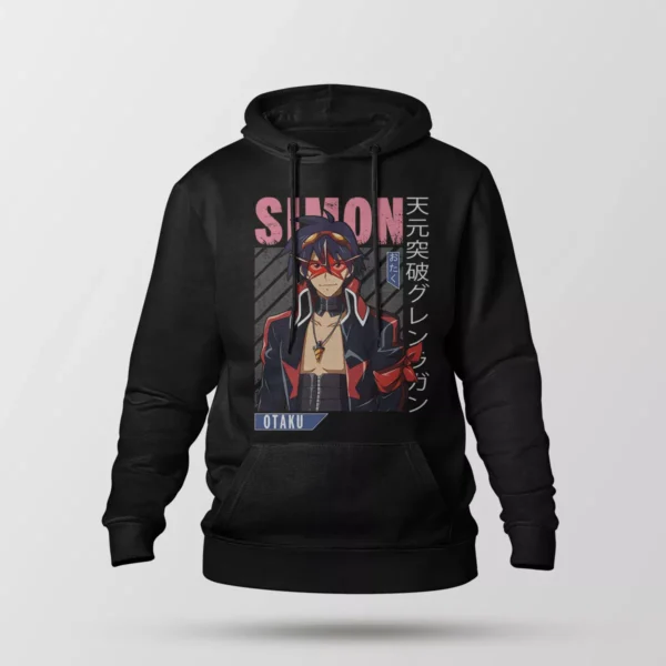 هودی انیمه گورن لاگان طرح پرتره سیمون (Simon)