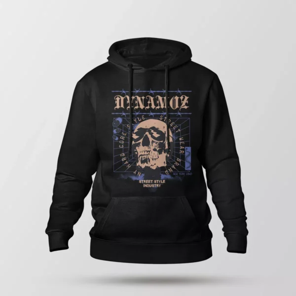 هودی جمجمه طرح استریت‌ویر Dynamoz