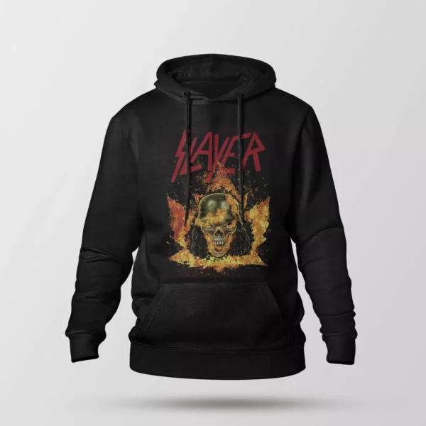 هودی اسلیر طرح جمجمه شعله‌ور (Slayer)