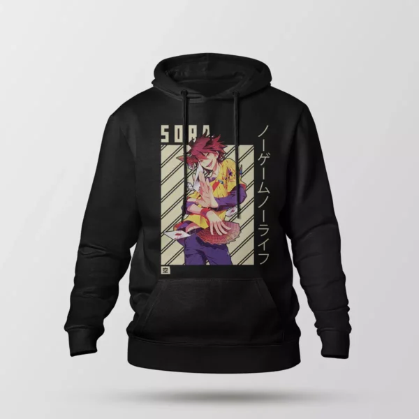 هودی انیمه نو گیم نو لایف طرح سورا (No Game No Life)