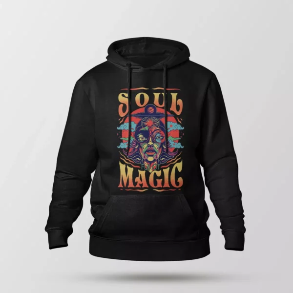 هودی طرح Soul Magic سایکدلیک