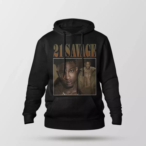 هودی 21 سویج طرح پرتره (21 Savage)
