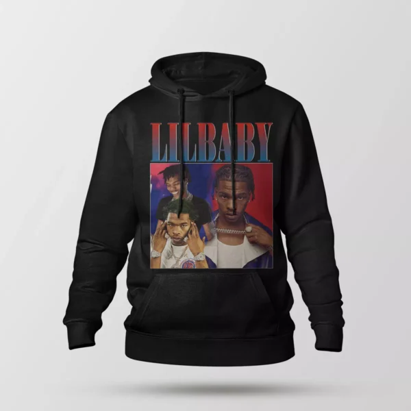هودی لیل بیبی طرح پرتره دوم (Lil Baby)