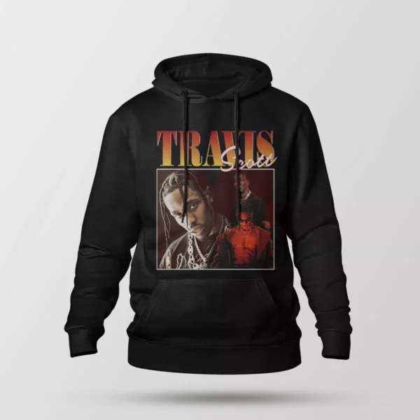 هودی تراویس اسکات طرح پرتره دوم (Travis Scott)