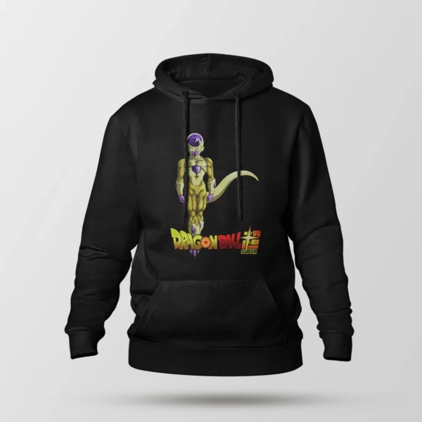 هودی انیمه دراگون بال طرح فریزا طلایی (Golden Frieza)