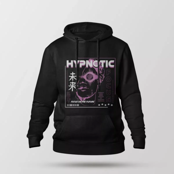 هودی طرح Hypnotic Focus on the Future