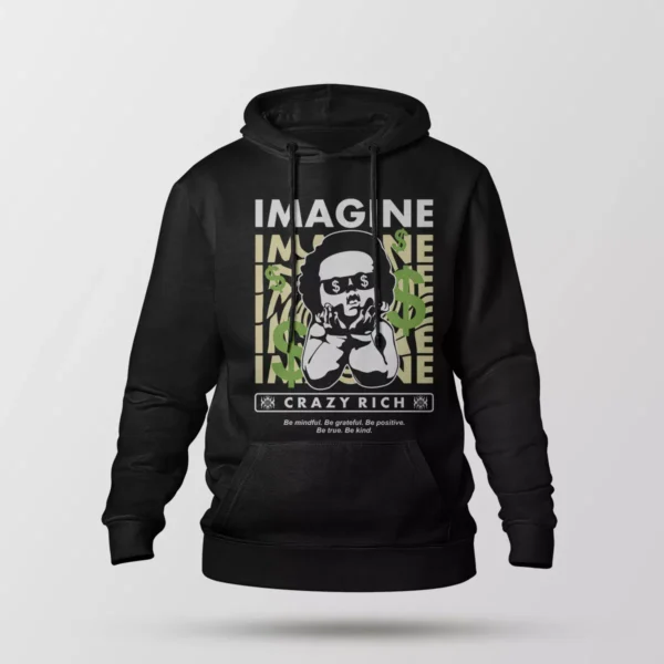 هودی پول طرح Crazy Rich Imagine