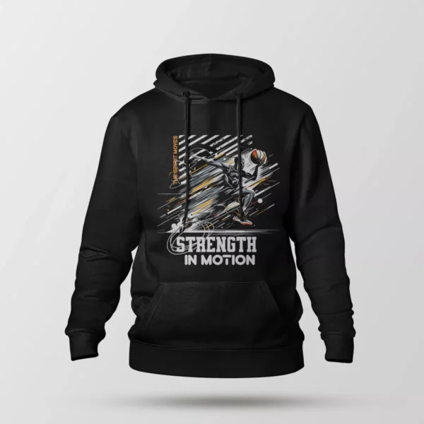 هودی بسکتبال طرح Strength In Motion
