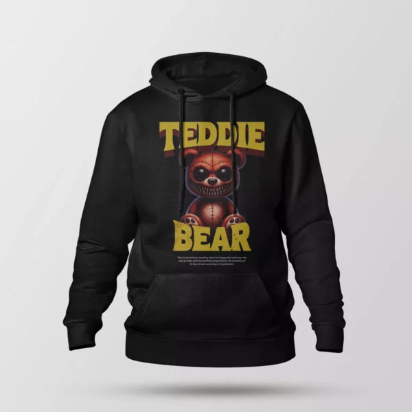 هودی خرس ترسناک طرح Teddie Bear