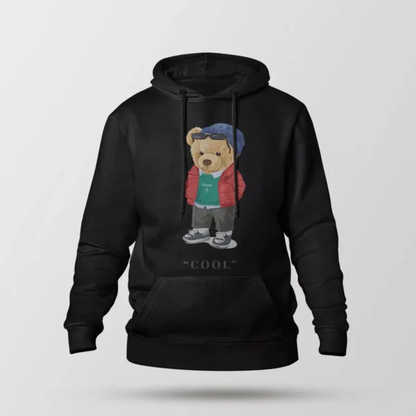 هودی خرس استریت‌ویر طرح Cool