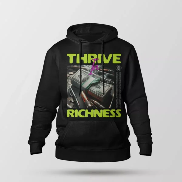هودی انگیزشی ثروت طرح Thrive in Richness