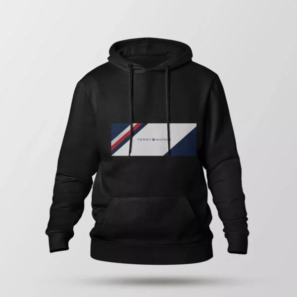 هودی تامی هیلفیگر طرح لوگو مدرن (Tommy Hilfiger)