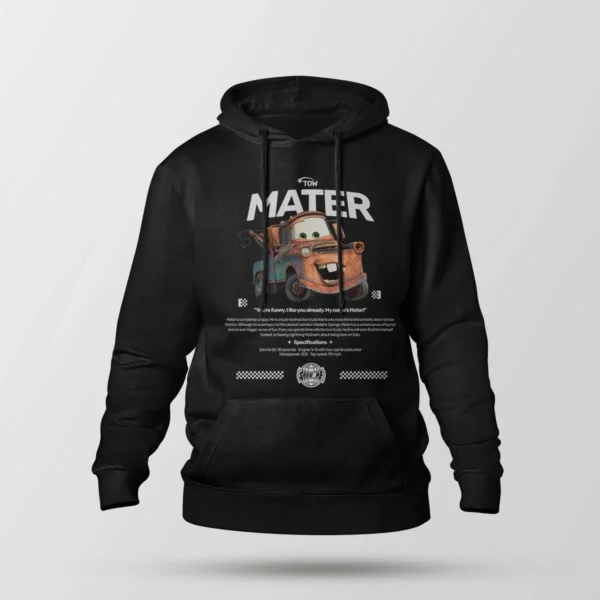 هودی انیمیشن ماشین‌ها طرح ماتر (Mater)