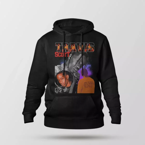 هودی تراویس اسکات طرح پرتره (Travis Scott)