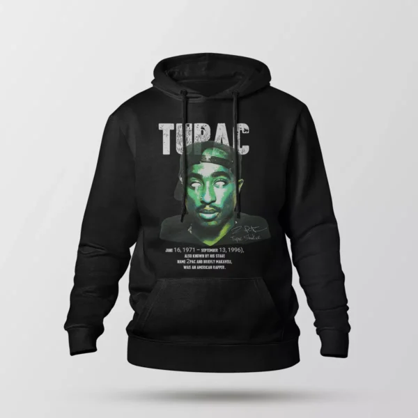 هودی توپاک شاکور طرح پرتره (Tupac Shakur)