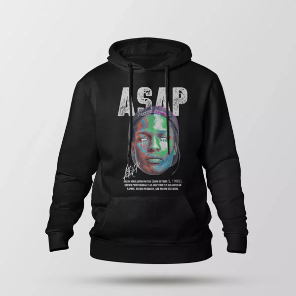 هودی ایسپ راکی طرح پرتره (ASAP Rocky)