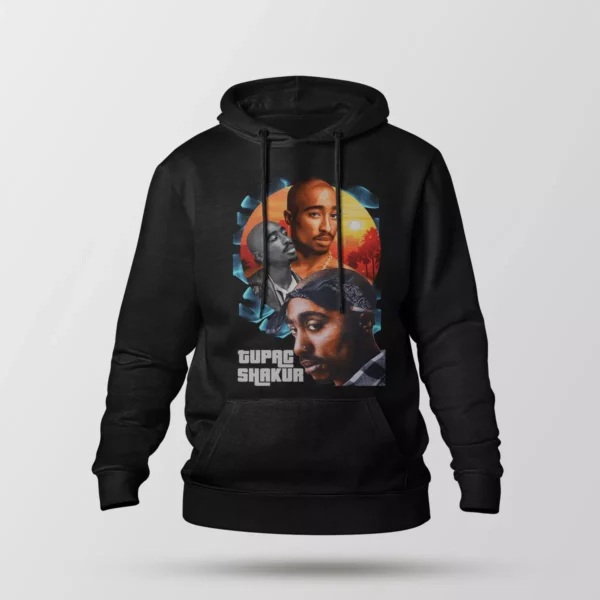 هودی توپاک شاکور طرح گرافیتی (Tupac Shakur)