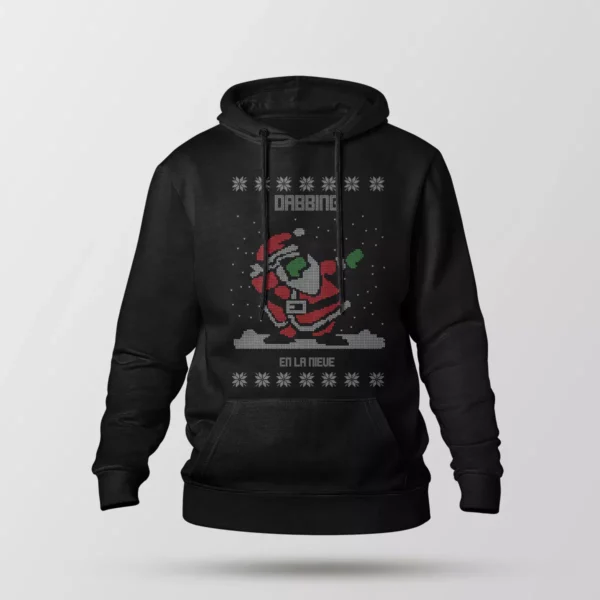هودی کریسمس طرح بابانوئل در حال دب (Dabbing Santa)