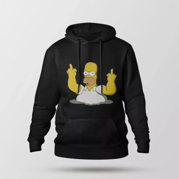 هودی هومر سیمپسون طرح شیطنت (Homer Simpson)