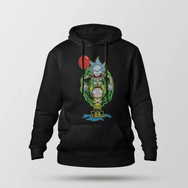 هودی ریک و مورتی طرح کریسمسی (Rick and Morty)