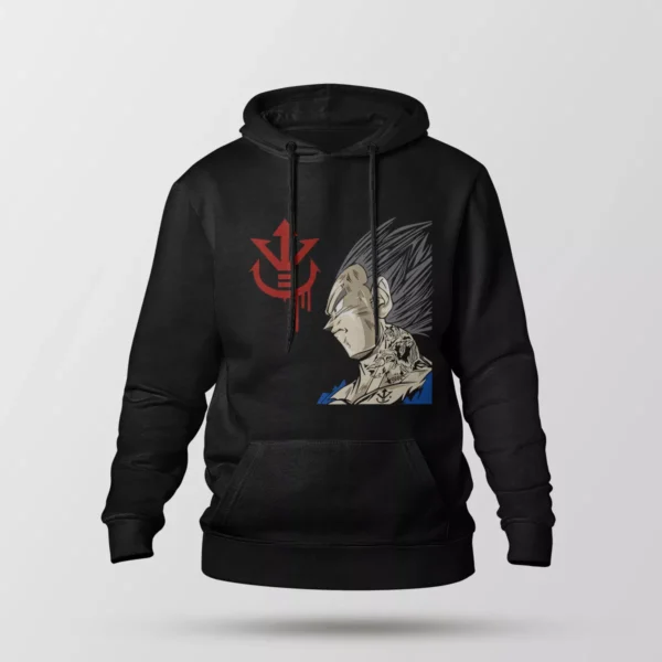 هودی انیمه دراگون بال طرح وگتا (Vegeta)