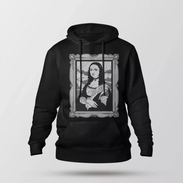 هودی مونالیزا طرح کلاسیک (Mona Lisa)