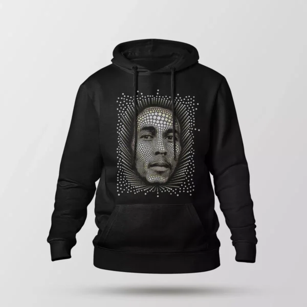 هودی باب مارلی طرح پرتره (Bob Marley)