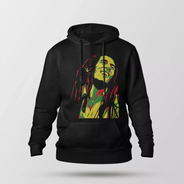 هودی باب مارلی طرح پرتره رستا (Bob Marley)