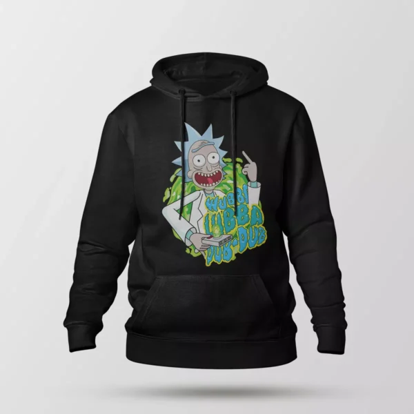 هودی ریک و مورتی طرح Wubba Lubba Dub Dub