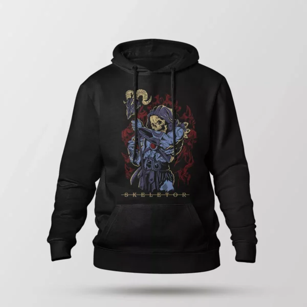 هودی طرح اسکلتور مسترز آو د یونیورس (Skeletor)
