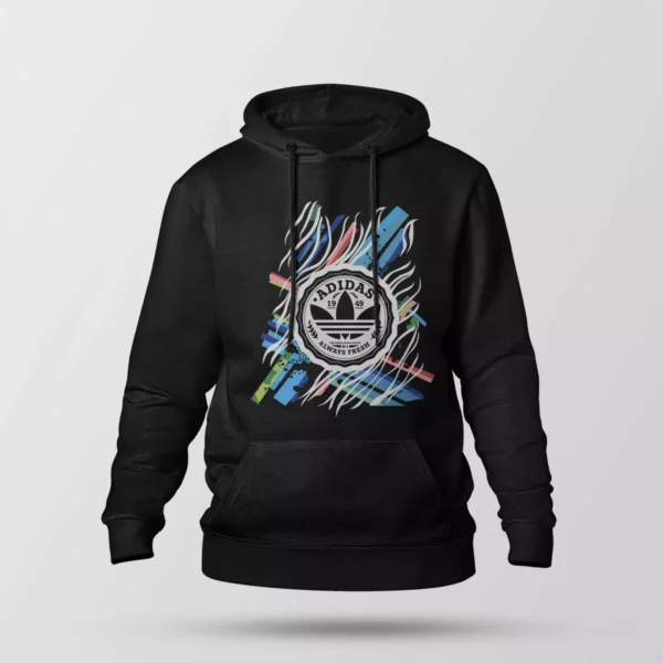 هودی آدیداس طرح انتزاعی رنگی (Adidas Always Fresh)