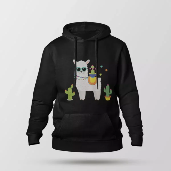 هودی طرح لاما و کاکتوس فیستا (Llama & Cactus)