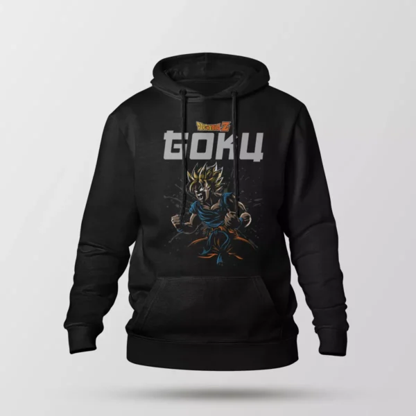 هودی انیمه دراگون بال طرح گوکو (Goku)